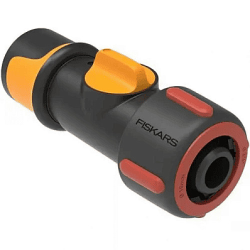 Конектор для шлангу Fiskars 19 мм, 68 мм On/Off (1027087)