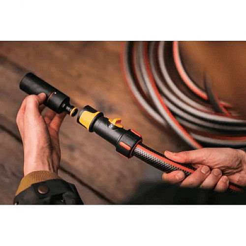Конектор для шлангу Fiskars 19 мм, 68 мм On/Off (1027087)