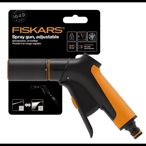 Пістолет-розпилювач Fiskars c регульований переднім керуванням (1065484)