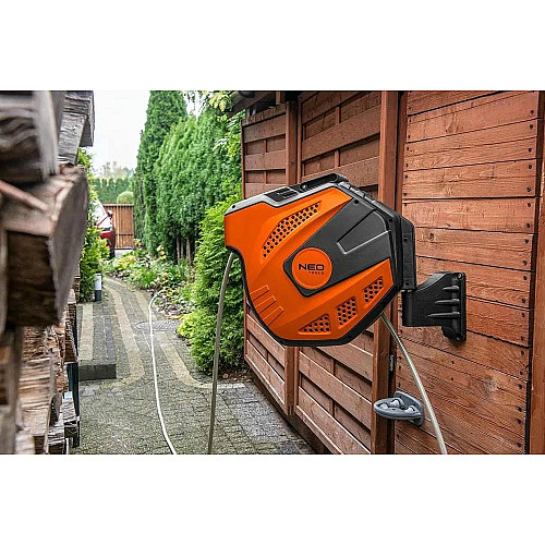 Котушка зі шлангом Neo Tools автоматична 20м+2м шланга 1/2