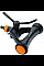 Дощувач Fiskars вихровий, металевий, з колесами (1023657)