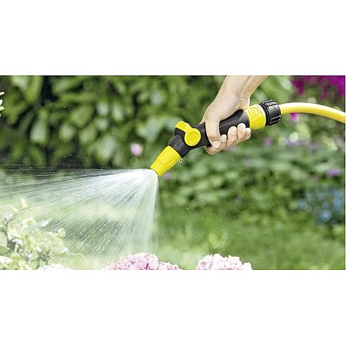 Ороситель ручной Karcher, регулировка напора воды, регулировка формы струи воды