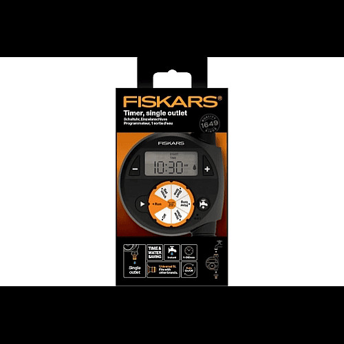 Таймер подачі води Fiskars для поливу (1054791)