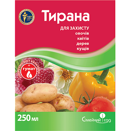 Протравитель Тирана л.с. Семейный сад 250 мл