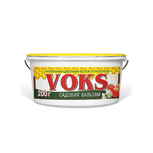 Садовий бальзам з бджолиним воском та прополісом Voks 200 г