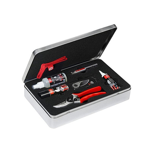 Felco 933 - набор секатор Felco 2 + лезвие + точилка 905 + спрей 980, 981 + масло 990 в кейсе
