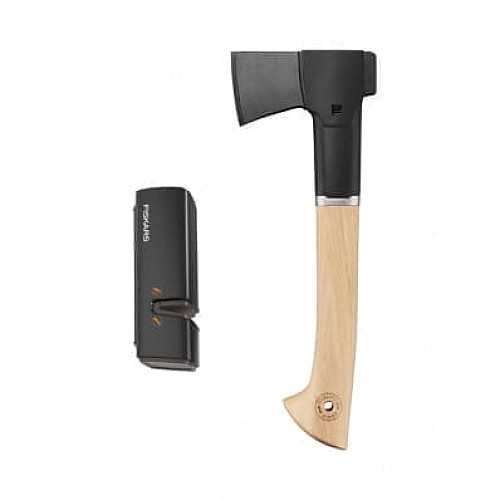 Подарочный набор Fiskars топор Norden N7 (1051142) + точилка (1051146)