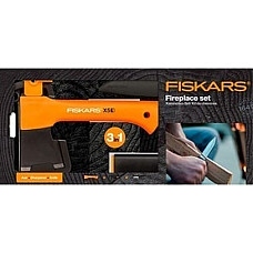 Подарунковий набір Fiskars 3 в 1 (сокира X5+ніж+точила) (1057913)
