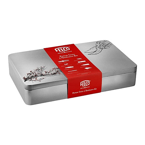 Felco 933 - набор секатор Felco 2 + лезвие + точилка 905 + спрей 980, 981 + масло 990 в кейсе