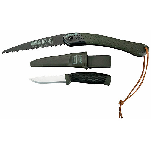 Набор Bahco laplander 396 пилка + Knife 2446 нож (LAP-KNIFE)