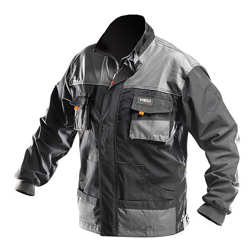 Куртка рабочая Neo Tools HD, усиленная, M(50), серый