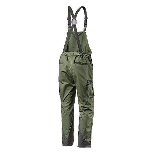 Полукомбинезон рабочий Neo Tools Camo Olive, тройной шов, XL(54), оливковый