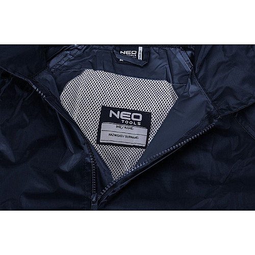 Дождевик Neo Tools (Куртка+Брюки), полиэстер, 170г/м кв, сумка, M(50), синий темный