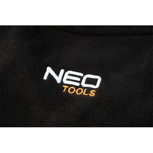 Кофта рабочая Neo Tools Outdoor, флисовая, 300г/м кв, на молнии, XXL(58), черный
