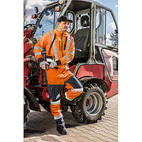 Куртка рабочая Neo Tools Basic, XL(54), повышенной видимости, полиэстер, 240 г/м2, оранжевый