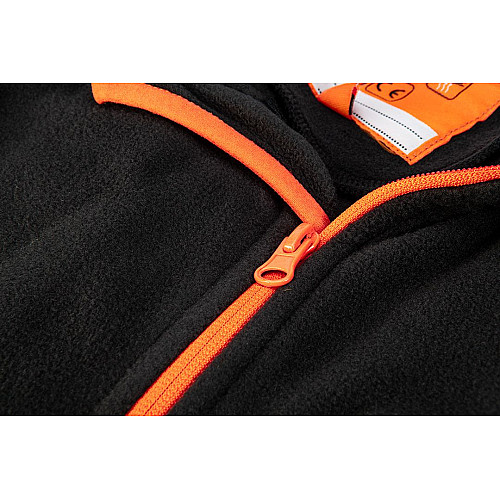 Кофта рабочая Neo Tools Outdoor, флисовая, 300г/м кв, на молнии, XXL(58), черный