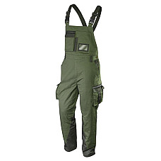 Напівкомбінезон робочий Neo Tools Camo Olive, потрійний шов, XXL(56), оливковий