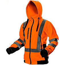 Куртка рабочая Neo Tools Basic, L(52), повышенной видимости, полиэстер, 240 г/м2, оранжевый