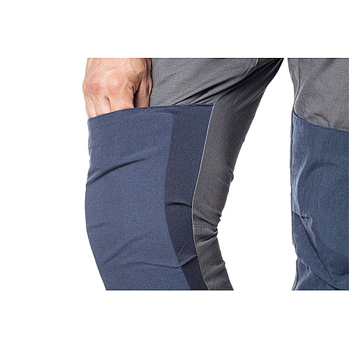 Брюки рабочие Neo Tools Premium, 100% хлопок, ткань Ripstop, усиление тканью Cordura, XS(46), серо-синий