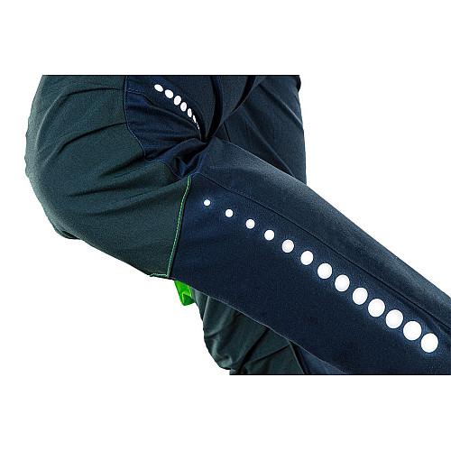 Брюки рабочие Neo Tools Premium, усиление тканью Cordura, отсек для наколенников, M(50), синий