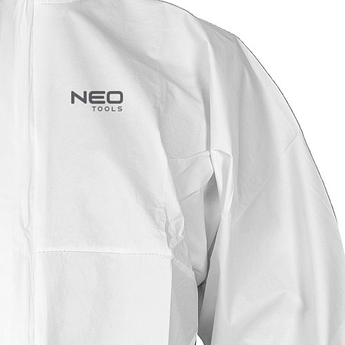 Костюм защитный Neo Tools, полипропилен, плотность 65 г/м2, размер XL, белый