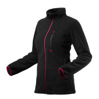 Кофта робоча Neo Tools Woman Line, флісова, 300г/м кв, на блискавці, XL(42), чорний