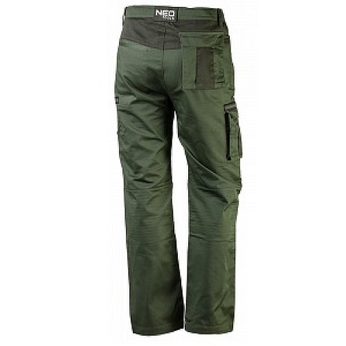 Брюки рабочие Neo Tools Camo Olive, XL(54), оливковое