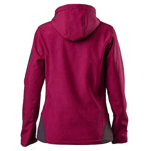 Куртка рабочая Neo Tools Softshell Woman Line, подкладка флис, капюшон, S(36), красный