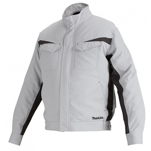 Куртка рабочая Makita DFJ213ZL с вентиляцией, аккумуляторная LXT/CXT, 10.8-18В(L), 0,54кг