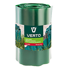 Стрічка газонна Verto, бордюрна, хвиляста, 20смх9м, зелений