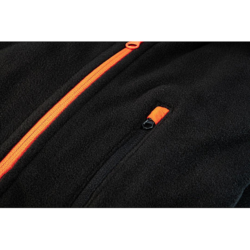 Кофта рабочая Neo Tools Outdoor, флисовая, 300г/м кв, на молнии, XXL(58), черный