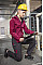 Куртка рабочая Neo Tools Softshell Woman Line, подкладка флис, капюшон, S(36), красный