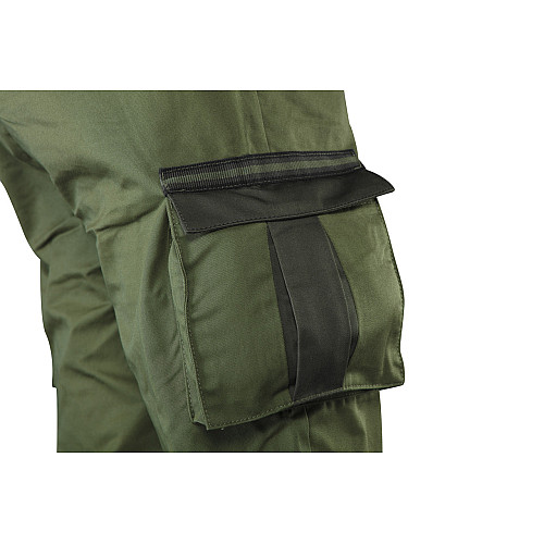Полукомбинезон рабочий Neo Tools Camo Olive, тройной шов, XXL(56), оливковый