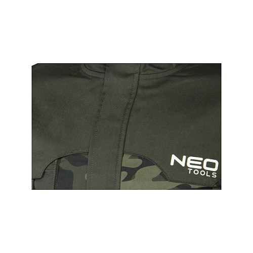 Куртка рабочая Neo Tools Camo, узор моро, S(48), камуфляж
