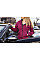 Куртка рабочая Neo Tools Softshell Woman Line, подкладка флис, капюшон, S(36), красный