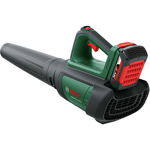 Повітродув садовий акумуляторний Bosch AdvancedLeafBlower 36В-750 АКБ 1х2А·год ЗП 200км/год 3.5кг