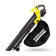 Повітродув-пилосос садовий акумуляторний Karcher BLV 18-200 Battery 18В 200км/год мішок 45л 3.5кг без АКБ та ЗП