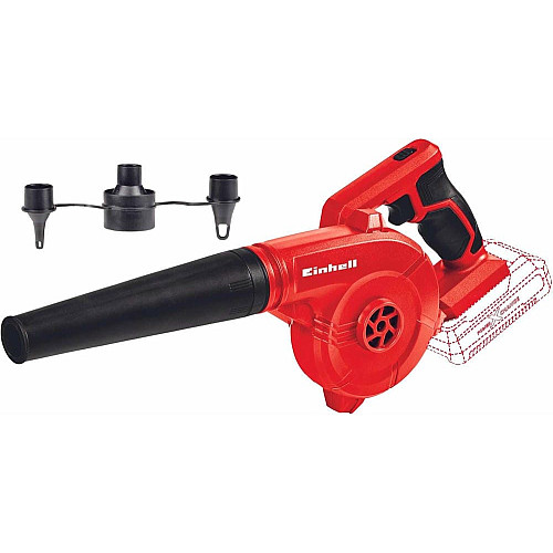 Воздуховод аккумуляторный Einhell TE-CB 18/180 Li - Solo 18В 130/180 км/ч 3 насадки 0.9кг без АКБ и ЗП