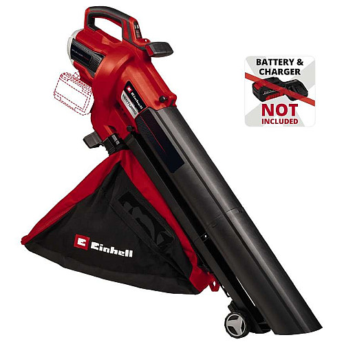 Повітродув-пилосос садовий акумуляторний Einhell Professional VENTURRO 36/240 36В PXC 240км/год 740куб/год 45л 3.55кг без АКБ та ЗП