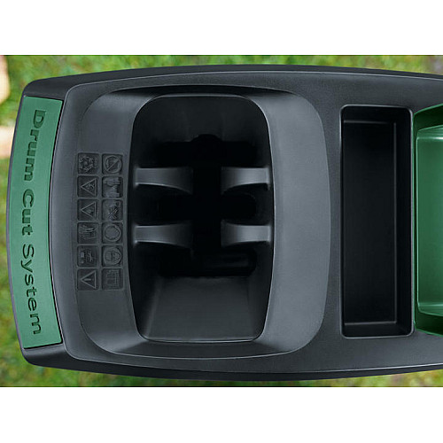 Подрібнювач садовий Bosch AXT22D 2200Вт 40об/хв 38мм 53л 31.3кг ріжуча система Turbine-Cut низькошумний