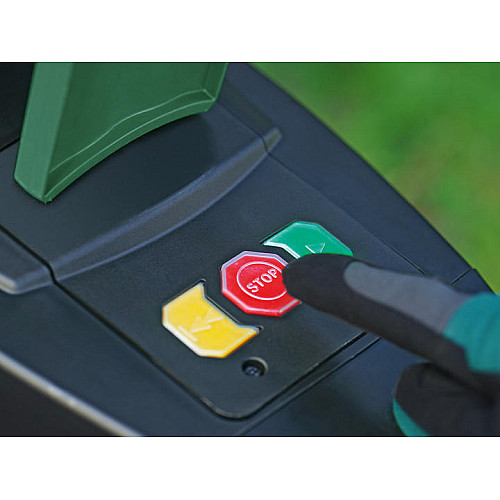 Подрібнювач садовий Bosch AXT22D 2200Вт 40об/хв 38мм 53л 31.3кг ріжуча система Turbine-Cut низькошумний