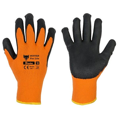 Перчатки защитные WINTER FOX LITE из латекса, размер 11, RWWFL11