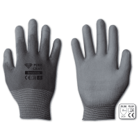Перчатки защитные PURE GRAY полиуретан, размер 9, RWPGY9