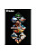 Защитные перчатки DIAMOND, нитриловые, размер M 7-8, зеленые, RWJNDGR8