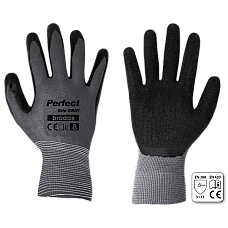 Перчатки защитные PERFECT GRIP GRAY латекс, размер 9, RWPGGY9