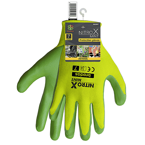 Рукавички захисні NITROX MINT нітрил, розмір 6, RWNM6