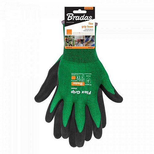Перчатки защитные FLEX GRIP FOAM, нитрил, размер 8, RWFGF8