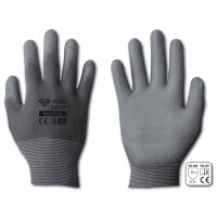 Рукавички захисні PURE GRAY поліуретан, розмір 10, RWPGY10