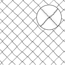Сітка для захисту від птахів, DIAMOND, 20 г/м², ткана, 15 x 15 мм, 10 м x 10 м, AS-BN20151510010