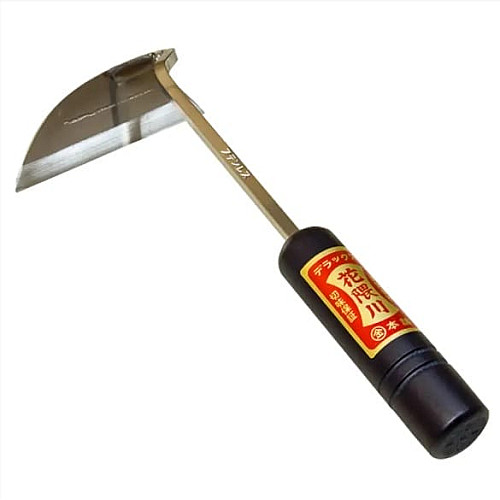 Сапка ручна NISAKU 27 см ( 11 см ширина) Nejiri Kama (INOX) HONMAMON (4580149748163)